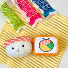 Load image into Gallery viewer, Sushi Mochi Dog Toy
