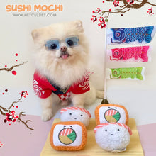 Load image into Gallery viewer, Sushi Mochi Dog Toy