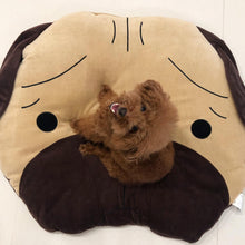 Load image into Gallery viewer, Organic Cotton Bed - Pug Head