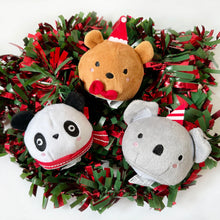 Load image into Gallery viewer, Beary Christmas Mochi Dog Toy
