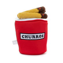 Load image into Gallery viewer, Hide N Seek – Churros Bucket Dog Toy

