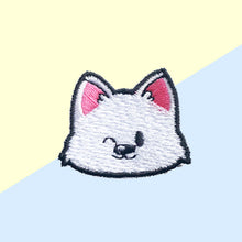 Load image into Gallery viewer, Iron On Patch White Ball Of Fluff
