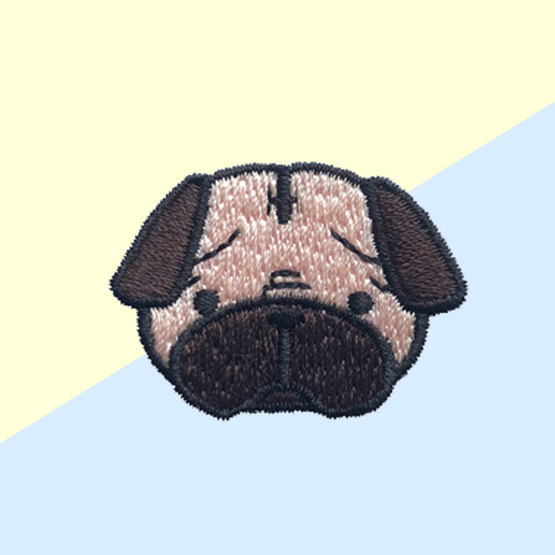 Iron On Patch - Pug